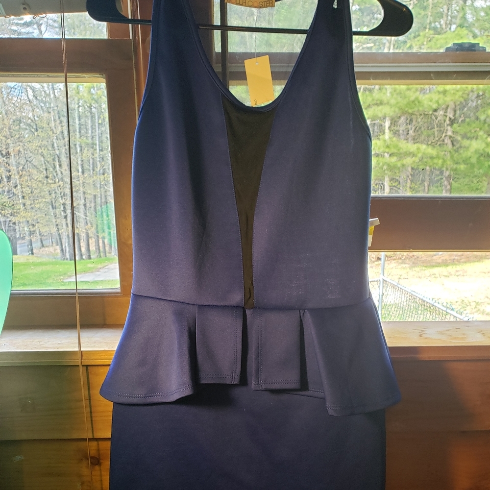 Blue dress